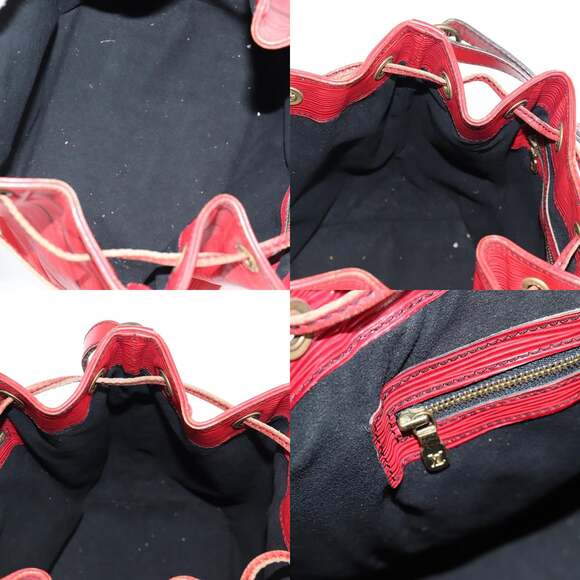 LOUIS VUITTON Epi Petit Noe Shoulder Bag Red M44107 - Picture 12 of 13